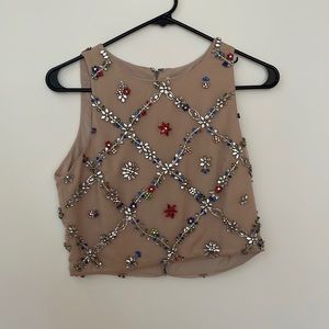 Alice and Olivia Crop top